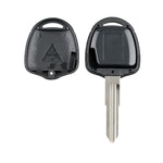 Per MITSUBISHI Chiave per auto con telecomando intelligente a 2 pulsanti con 46 chip e batteria e slot sinistro, frequenza: 433 MHz, For MITSUBISHI(Left)