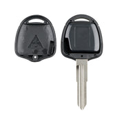 Per MITSUBISHI Chiave per auto con telecomando intelligente a 2 pulsanti con 46 chip, batteria e slot destro, frequenza: 433 MHz, For MITSUBISHI(Right)