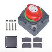 Auto Auto RV Marine Boat Batteria Selettore di distribuzione della corrente a 3 livelli Isolatore Disconnettere l'interruttore rotante, A701-S