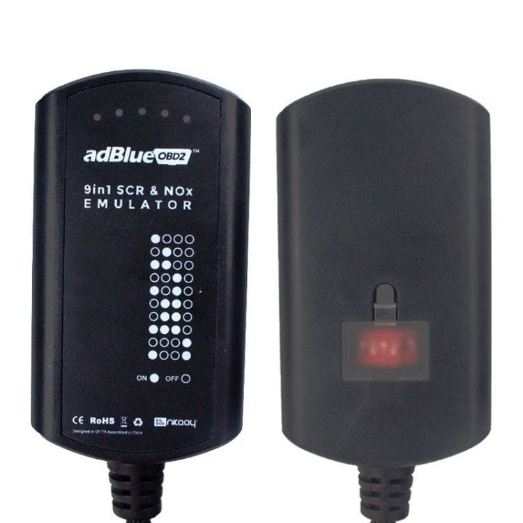 Scatola di emulazione AdBlue per camion 9 in 1 Emulatore di scatola AdBlueOBD2 SCR e NOX, 9 in 1