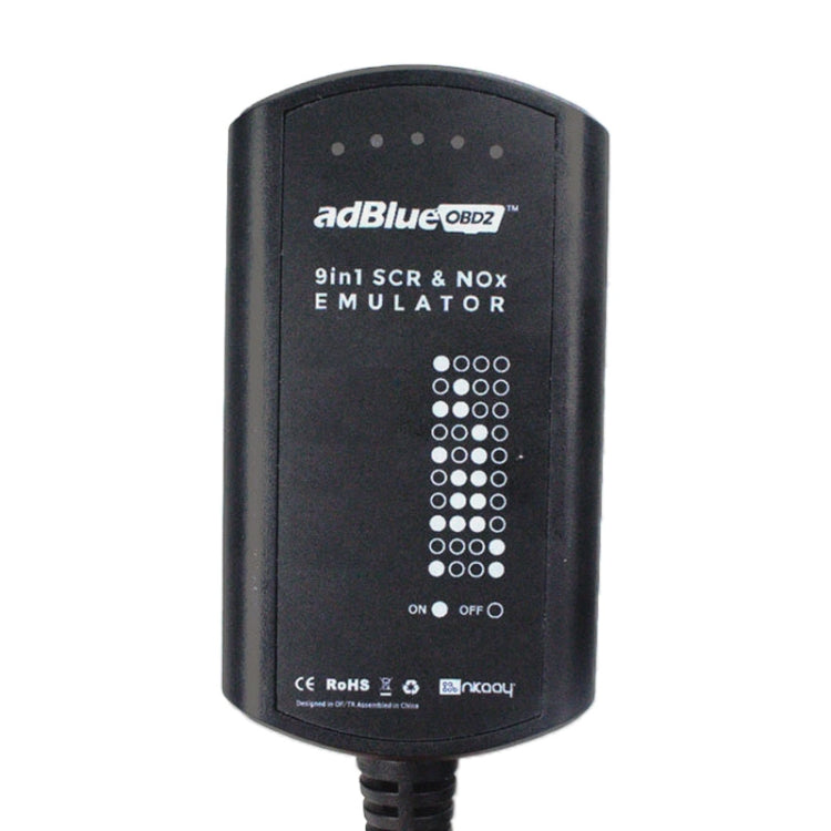 Scatola di emulazione AdBlue per camion 9 in 1 Emulatore di scatola AdBlueOBD2 SCR e NOX, 9 in 1