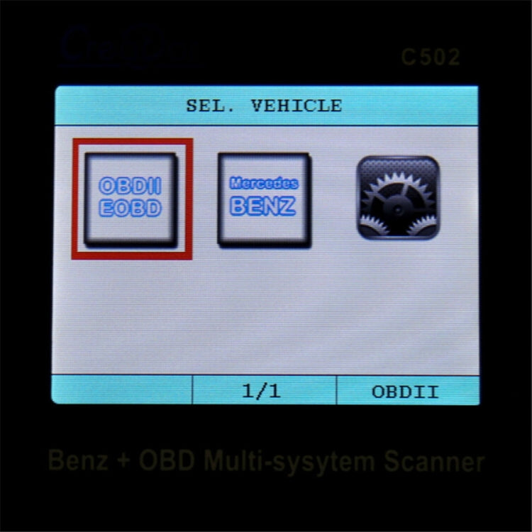 Creator C502 V7.6 Strumento diagnostico per auto scanner multi-sistema OBD2 per Mercedes-Benz prima del 2016 Tutti i modelli, Creator C502