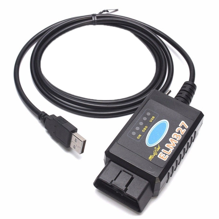 Strumento scanner diagnostico automatico USB OBDII con interfaccia ELM327 con interruttore, Auto Diagnostic Scanner