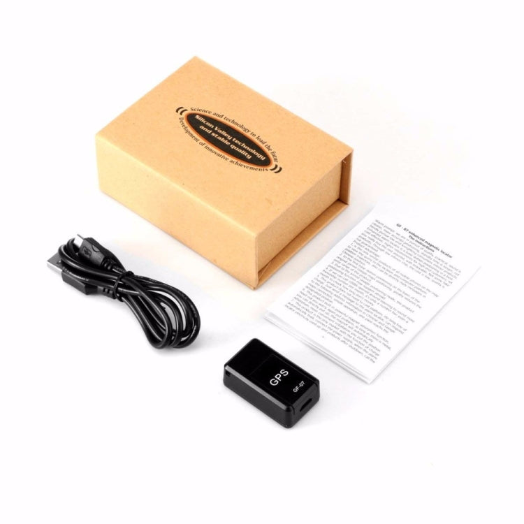 GF07 Mini GPS Tracker Car GSM GPS Tracking Dispositivo di localizzazione magnetico del sistema di localizzazione dell'auto in tempo reale, GF07
