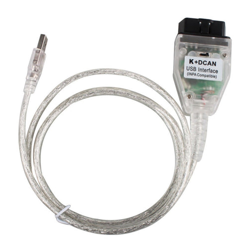 INPA K+CAN con cavo di interfaccia USB Switch per BMW, For BMW (White), For BMW (Blue)