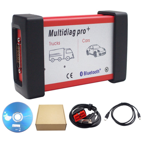 Multidiag Pro+ OBD2 CDP TCS CDP Bluetooth Scansione OBD2 per auto/camion Scanner diagnostico automatico OBDII, Multidiag Pro+