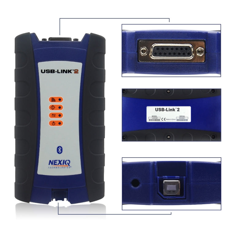 Scanner diagnostico per camion pesanti Nexiq 2 USB Bluetooth