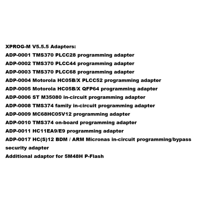XPROG V5.55 Interfaccia di programmazione ECU con scatola in metallo nero, Programming Interface