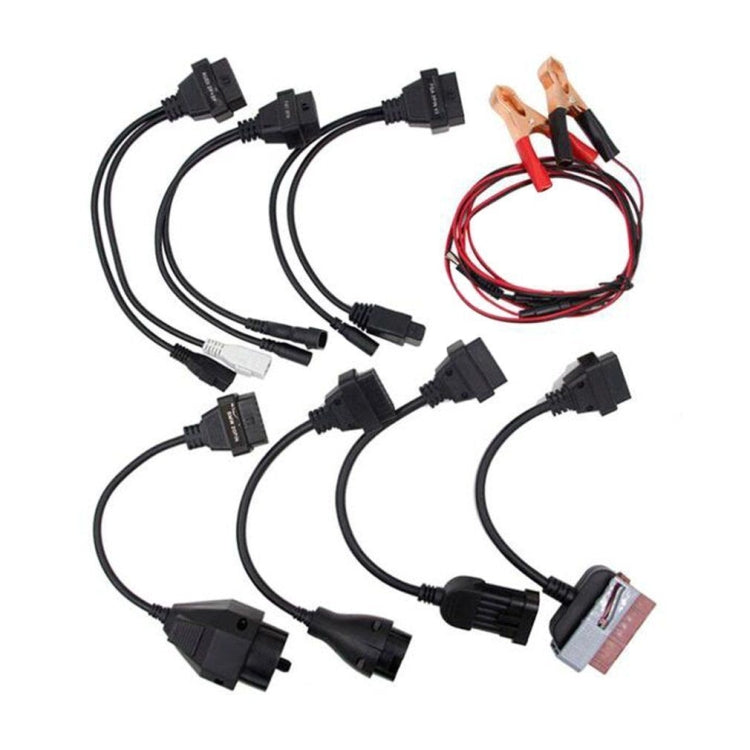 Cavo diagnostico per auto da 8 pezzi e cavo connettore OBD2, 8 in 1  Car OBD2 Cable
