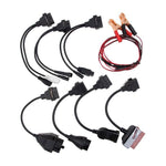 Cavo diagnostico per auto da 8 pezzi e cavo connettore OBD2, 8 in 1  Car OBD2 Cable
