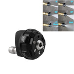 Ugello multiforo multifunzionale 6 in 1 Ugello per lavaggio auto ad alta pressione per idropulitrice, 6-in-1 Multi-hole Nozzle