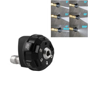 Ugello multiforo multifunzionale 6 in 1 Ugello per lavaggio auto ad alta pressione per idropulitrice, 6-in-1 Multi-hole Nozzle