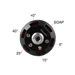 Ugello multiforo multifunzionale 6 in 1 Ugello per lavaggio auto ad alta pressione per idropulitrice, 6-in-1 Multi-hole Nozzle