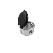 Fermo per spina accendisigari di ricambio cromato per auto 12V, Plug Retainer