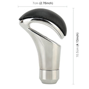 Pomello del cambio universale per auto in pelle cava + metallo, Gear Shift Knob