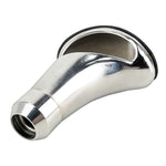 Pomello del cambio universale per auto in pelle cava + metallo, Gear Shift Knob