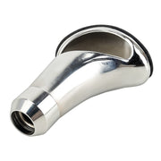 Pomello del cambio universale per auto in pelle cava + metallo, Gear Shift Knob