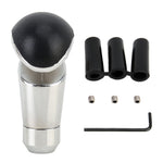 Pomello del cambio universale per auto in pelle cava + metallo, Gear Shift Knob
