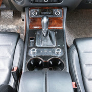 Adesivo decorativo per telaio del pannello del cambio in fibra di carbonio per auto per Volkswagen Touareg, Gearshift Panel