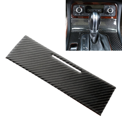 Adesivo decorativo per cornice pannello accendisigari in fibra di carbonio per auto per Volkswagen Touareg, Cigarette Lighter Panel