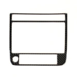 Adesivo decorativo per pannello di navigazione in fibra di carbonio per auto per Volkswagen Touareg, Navigation Panel