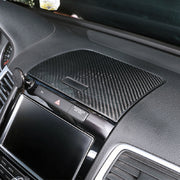 Adesivo decorativo per cornice pannello strumenti pannello strumenti in fibra di carbonio per Volkswagen Touareg, Instrument Panel Storage Panel