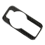 Adesivo decorativo per pannello faro in fibra di carbonio per auto per Volkswagen Touareg, Headlight Panel