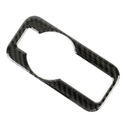 Adesivo decorativo per pannello faro in fibra di carbonio per auto per Volkswagen Touareg, Headlight Panel