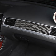 Adesivo decorativo per pannello cruscotto in fibra di carbonio per auto per Volkswagen Touareg, Dashboard Panel