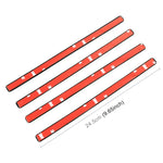 3R-2152 4 PZ Protezioni protettive per strisce anti-collisione per carrozzeria universale in silicone Adesivi per finiture in silicone, 3R-2152 Anti-collision Strip
