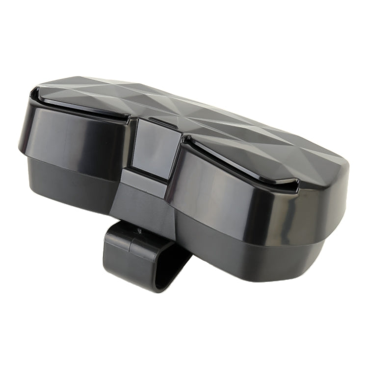 Custodia per occhiali multifunzionale per auto, portaoggetti per occhiali da sole con slot per schede, stile diamante, Diamond Style (Black), Diamond Style (Pink), Diamond Style (Beige), Diamond Style (Transparent)