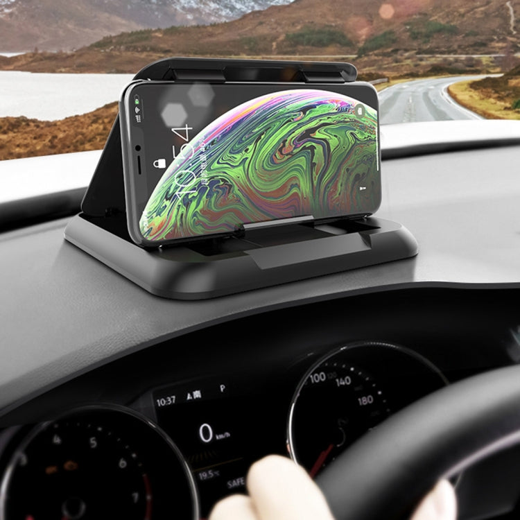 Supporto per cellulare in silicone con struttura in fibra di carbonio per auto per cellulare da 3,5-6,8 pollici, Phone Holder for 3.5-6.8 inches Cellphone