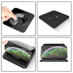 Supporto per cellulare in silicone con struttura in fibra di carbonio per auto per cellulare da 3,5-6,8 pollici, Phone Holder for 3.5-6.8 inches Cellphone