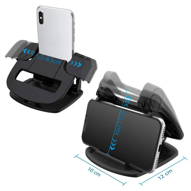 Supporto per cellulare sul cruscotto della console centrale dell'auto per cellulare da 3,5-6,5 pollici, Phone Holder for 3.5-6.5 inches Cellphone