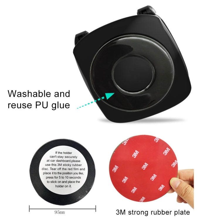 Supporto per cellulare sul cruscotto della console centrale dell'auto per cellulare da 3,5-6,5 pollici, Phone Holder for 3.5-6.5 inches Cellphone