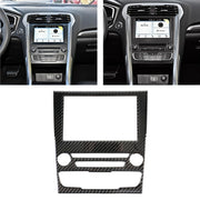Adesivo decorativo per pannello di controllo centrale in fibra di carbonio per auto per Ford New Mondeo, Central Control Panel
