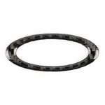 Adesivo decorativo per telaio del volante in fibra di carbonio per auto per Ford New Mondeo 2013-2019, Steering Wheel Frame