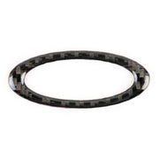 Adesivo decorativo per telaio del volante in fibra di carbonio per auto per Ford New Mondeo 2013-2019, Steering Wheel Frame