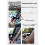 Antenna radio digitale DAB per auto 3 metri
