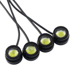 Luce di retromarcia a LED per auto 4x1,5 W con telecomando wireless, 4x1.5W