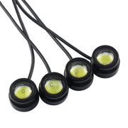 Luce di retromarcia a LED per auto 4x1,5 W con telecomando wireless, 4x1.5W