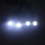 Luce di retromarcia a LED per auto 4x1,5 W con telecomando wireless, 4x1.5W