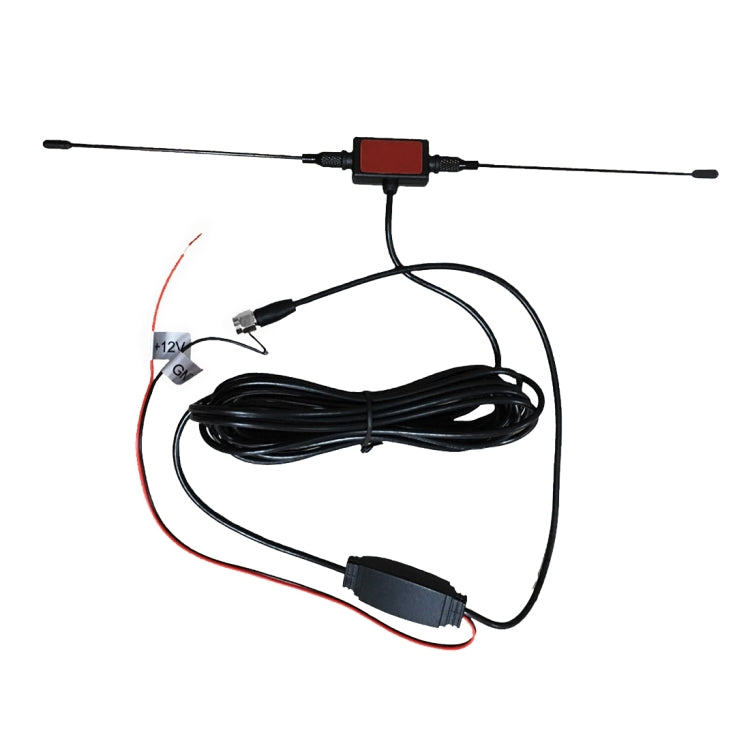 Antenna TV con protezione fulmini e corno invisibile