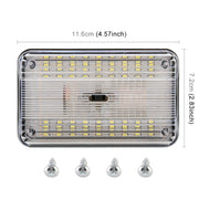 GT-699 DC12V / 2W / 6000K / 120LM SMD-3528 Luce interna per auto, GT-699