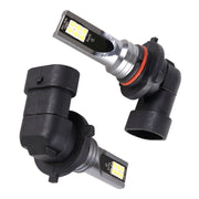 2 PZ 9005 DC12V-24V / 12W / 3000K / 800LM 12LED SMD-3030 Fendinebbia LED per auto, 9005 (White Light), 9005