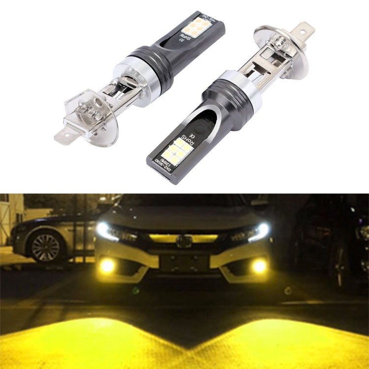 Fendinebbia LED H1 12W 3000K luce gialla 800LM