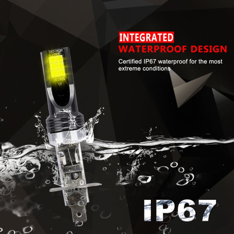Fendinebbia LED H1 12W 3000K luce gialla 800LM
