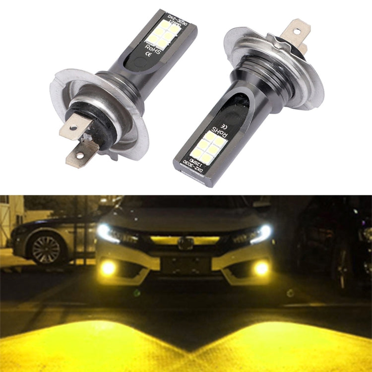 Lampadine LED H7 12W 3000K 800LM per auto 12-24V