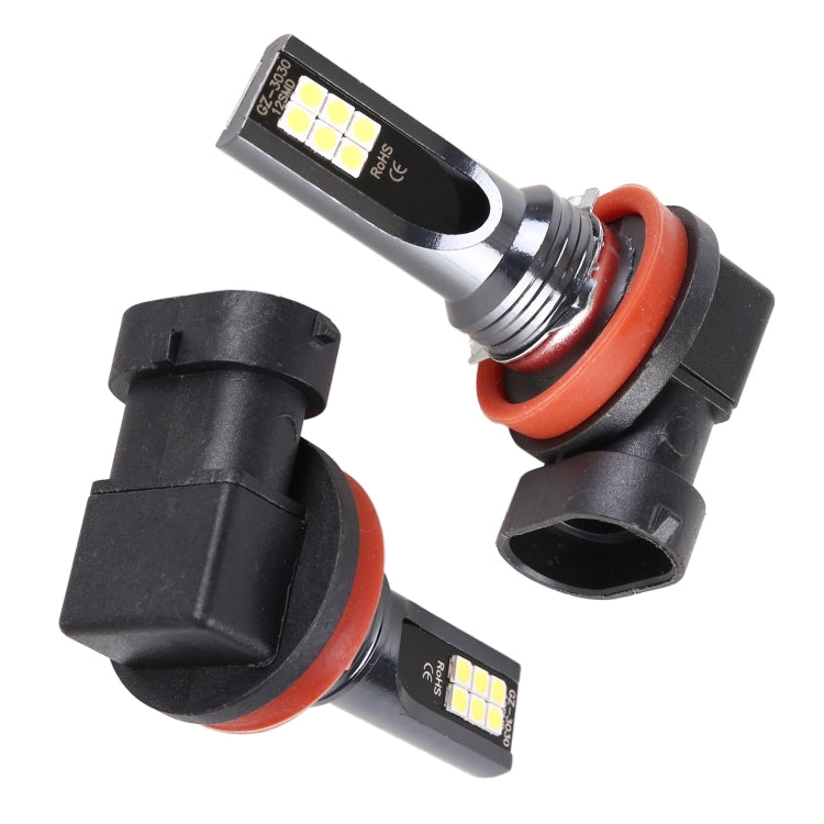 Fendinebbia LED H11/H8 12W 3000K 800LM per auto