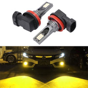 2 PZ H11 / H8 DC12V-24V / 12W / 3000K / 800LM 12 LED SMD-3030 Fendinebbia LED per auto, H1 (White Light), H11